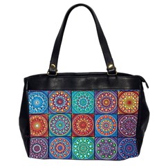 Mandala Art Oversize Office Handbag (2 Sides) by nateshop