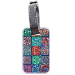 Mandala Art Luggage Tag (two Sides) by nateshop