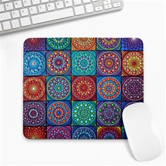 Mandala Art Large Mousepads by nateshop