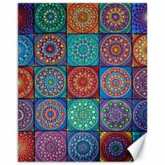 Mandala Art Canvas 11  X 14  by nateshop