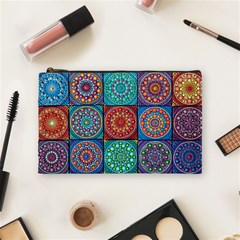 Mandala Art Cosmetic Bag (medium) by nateshop