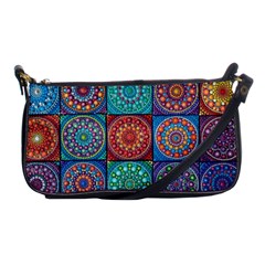 Mandala Art Shoulder Clutch Bag by nateshop