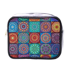 Mandala Art Mini Toiletries Bag (one Side) by nateshop