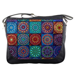 Mandala Art Messenger Bag