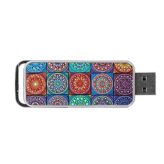 Mandala Art Portable Usb Flash (one Side) by nateshop