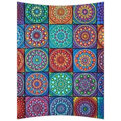 Mandala Art Back Support Cushion by nateshop