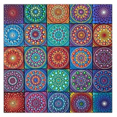 Mandala Art Square Satin Scarf (36  X 36 ) by nateshop