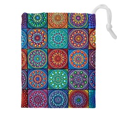 Mandala Art Drawstring Pouch (5xl) by nateshop