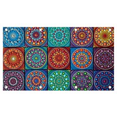 Mandala Art Banner And Sign 7  X 4 