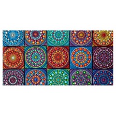 Mandala Art Banner And Sign 8  X 4  by nateshop