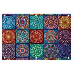 Mandala Art Banner And Sign 6  X 4 