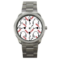 Music Sport Metal Watch by nateshop