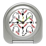 Music Travel Alarm Clock Front