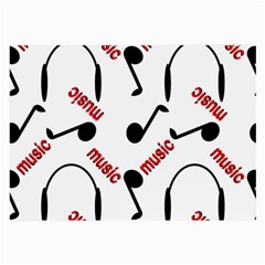 Music Large Glasses Cloth by nateshop