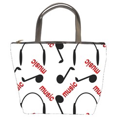 Music Bucket Bag by nateshop