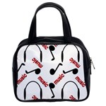 Music Classic Handbag (Two Sides) Front