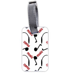 Music Luggage Tag (two Sides) by nateshop