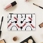 Music Cosmetic Bag (Small) Front