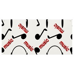 Music Banner And Sign 8  X 4  by nateshop