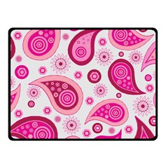 Paisley Fleece Blanket (small) by nateshop