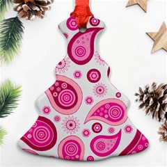 Paisley Christmas Tree Ornament (two Sides) by nateshop