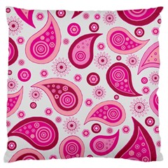 Paisley Large Flano Cushion Case (one Side) by nateshop