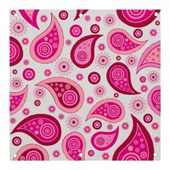 Paisley Banner And Sign 3  X 3  by nateshop