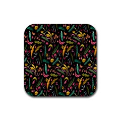 Palm Rubber Coaster (square) by nateshop