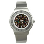 Palm Stainless Steel Watch Front