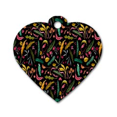 Palm Dog Tag Heart (two Sides) by nateshop