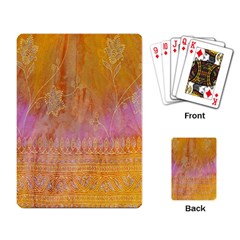 Pattern Cloth Background Playing Cards Single Design (rectangle) by nateshop