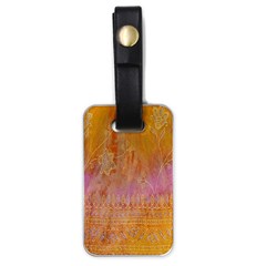 Pattern Cloth Background Luggage Tag (one Side) by nateshop