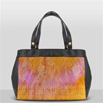 Pattern Cloth Background Oversize Office Handbag Front