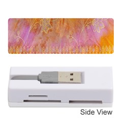 Pattern Cloth Background Memory Card Reader (stick) by nateshop