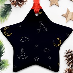 Pattern1 Star Ornament (two Sides) by nateshop