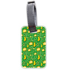 Pattern-cloth Paper Pattern Luggage Tag (two Sides) by nateshop