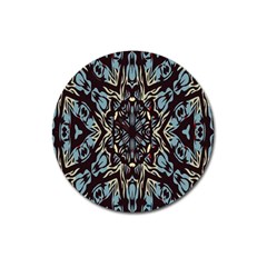 Pattern-mandala Magnet 3  (round) by nateshop