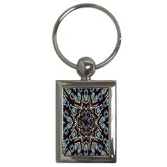 Pattern-mandala Key Chain (rectangle) by nateshop