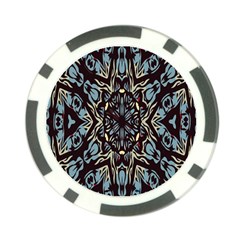 Pattern-mandala Poker Chip Card Guard (10 Pack) by nateshop