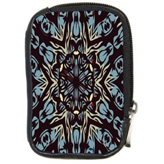 Pattern-mandala Compact Camera Leather Case by nateshop