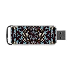 Pattern-mandala Portable Usb Flash (one Side) by nateshop