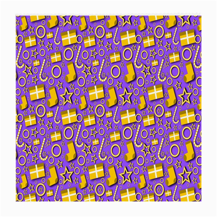 Pattern-purple-cloth Papper Pattern Medium Glasses Cloth