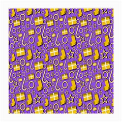 Pattern-purple-cloth Papper Pattern Medium Glasses Cloth (2 Sides) by nateshop