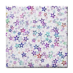 Christmasstars Tile Coaster by kyorashop23