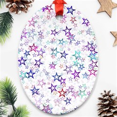 Christmasstars Ornament (oval)