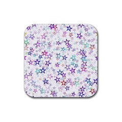 Christmasstars Rubber Coaster (square)