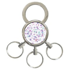 Christmasstars 3-ring Key Chain by kyorashop23