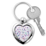 Christmasstars Key Chain (Heart) Front