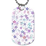 Christmasstars Dog Tag (Two Sides) Front