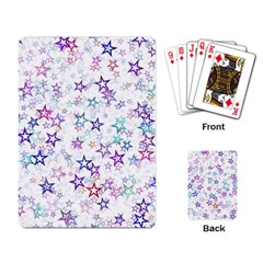 Christmasstars Playing Cards Single Design (rectangle)